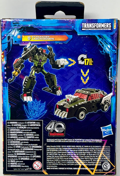 Transformers Generations Legacy United Deluxe Class Figure Star Raider Lockdown 14cm