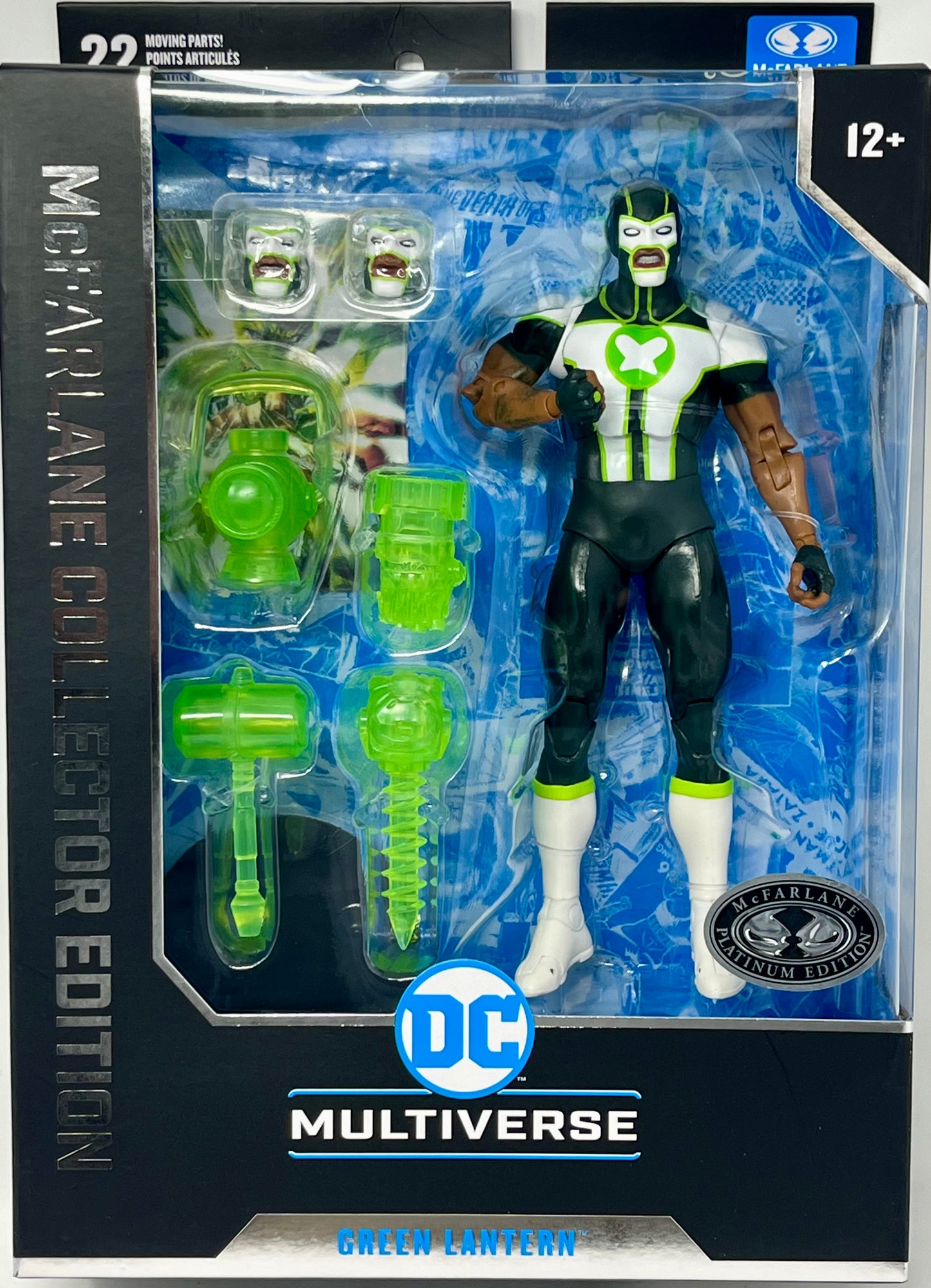 Green Lantern 7" Simon Baz Platinum Edition Collector#26 DC Multiverse McFarlane