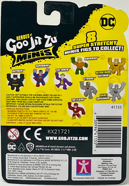 DC Goo Jit Zu Aquaman & Joker Minis 2.5” Inches