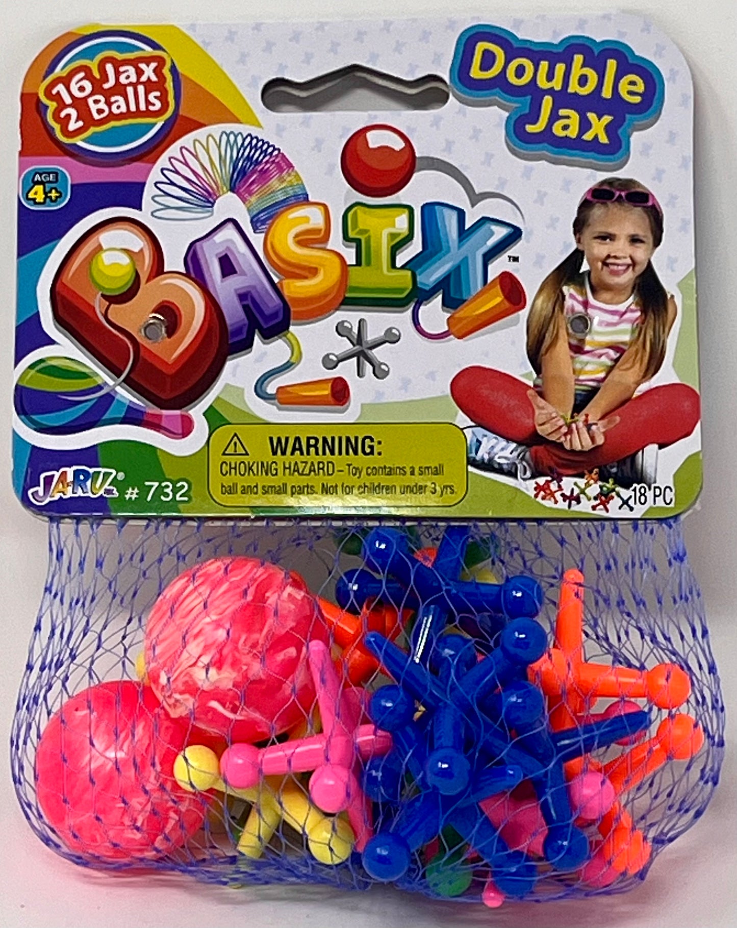 Basic Big Double Jax Children's Toy 4 Games Ja-Ru Age +4