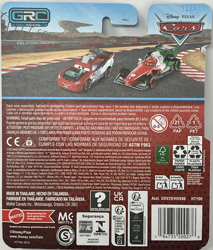 Disney Pixar Cars - Global Racing Cup - GRC Lightning McQueen 1:55 Scale