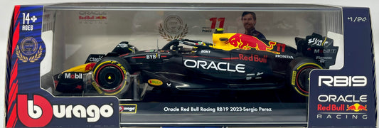 Bburago 2024 F1 Racing Oracle Red Bull Racing RB19 Sergio Perez #11 1:24 Scale