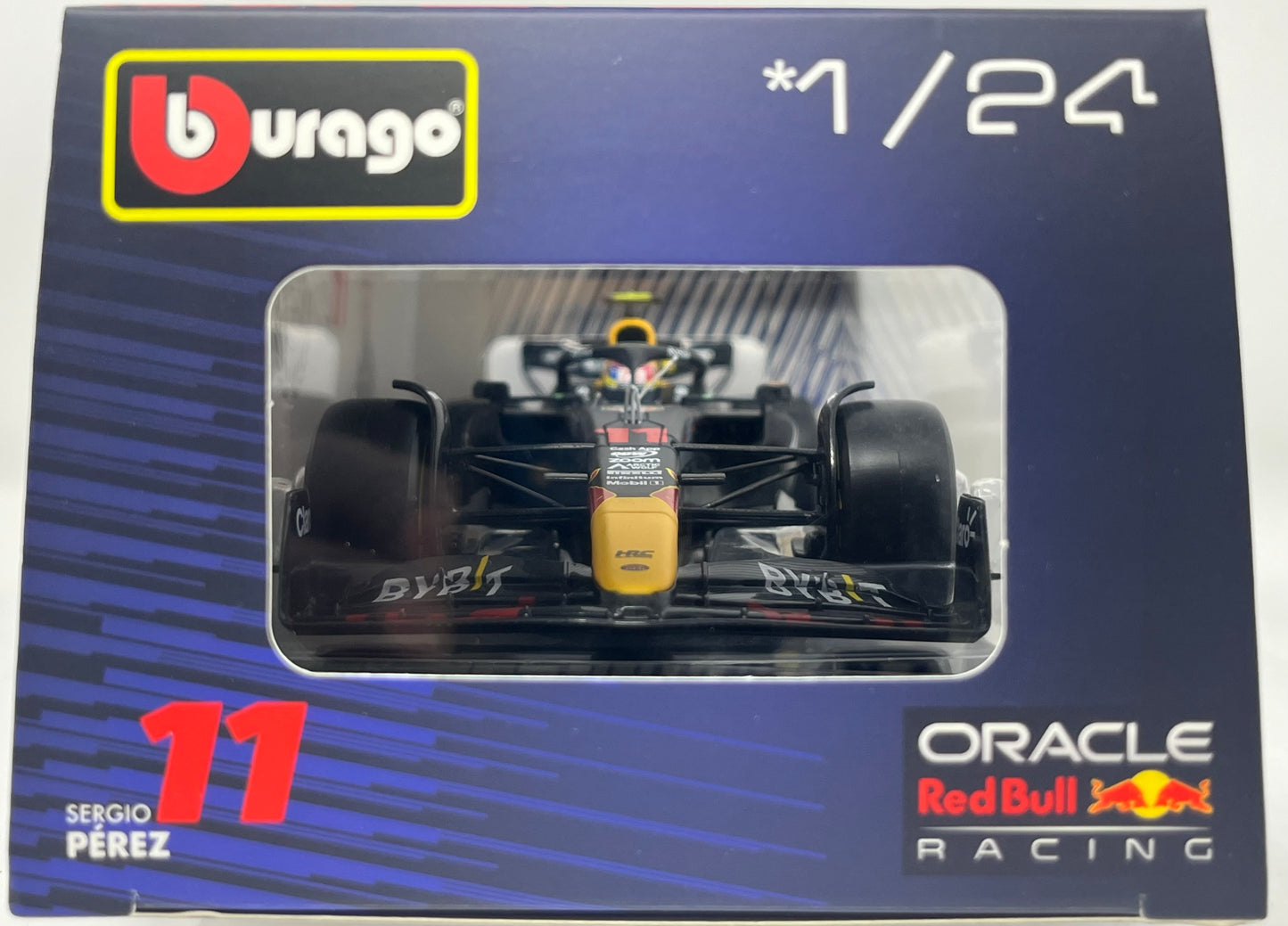 Bburago 2024 F1 Racing Oracle Red Bull Racing RB19 Sergio Perez #11 1:24 Scale