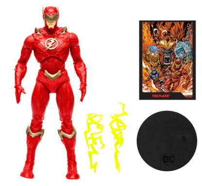 Barry Allen The Flash w/The Flash Comic (DC Page Punchers) 7" Figure - McFarlane Toys