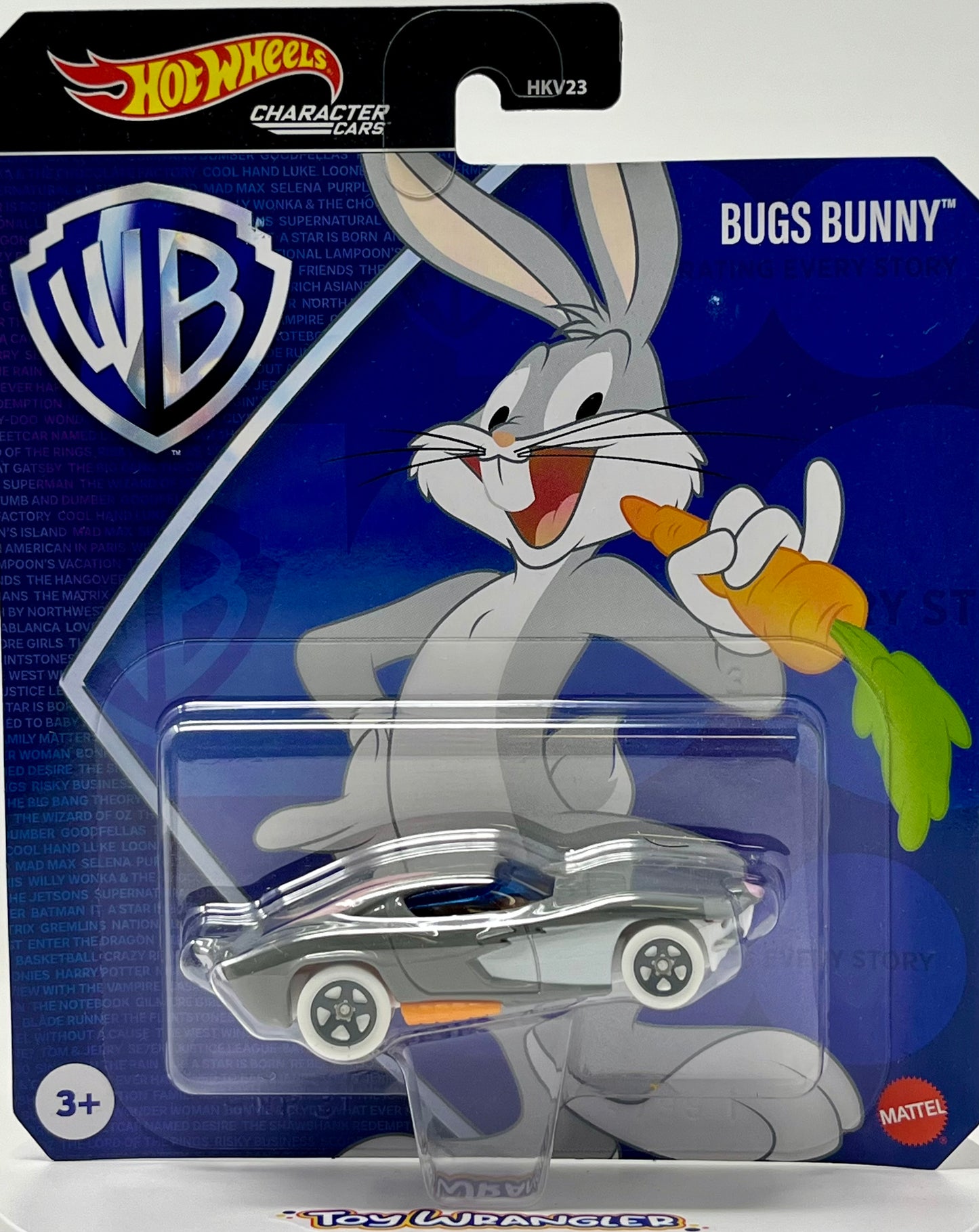 2023 Mattel Hot Wheels Warner Brothers Bugs Bunny Character Car