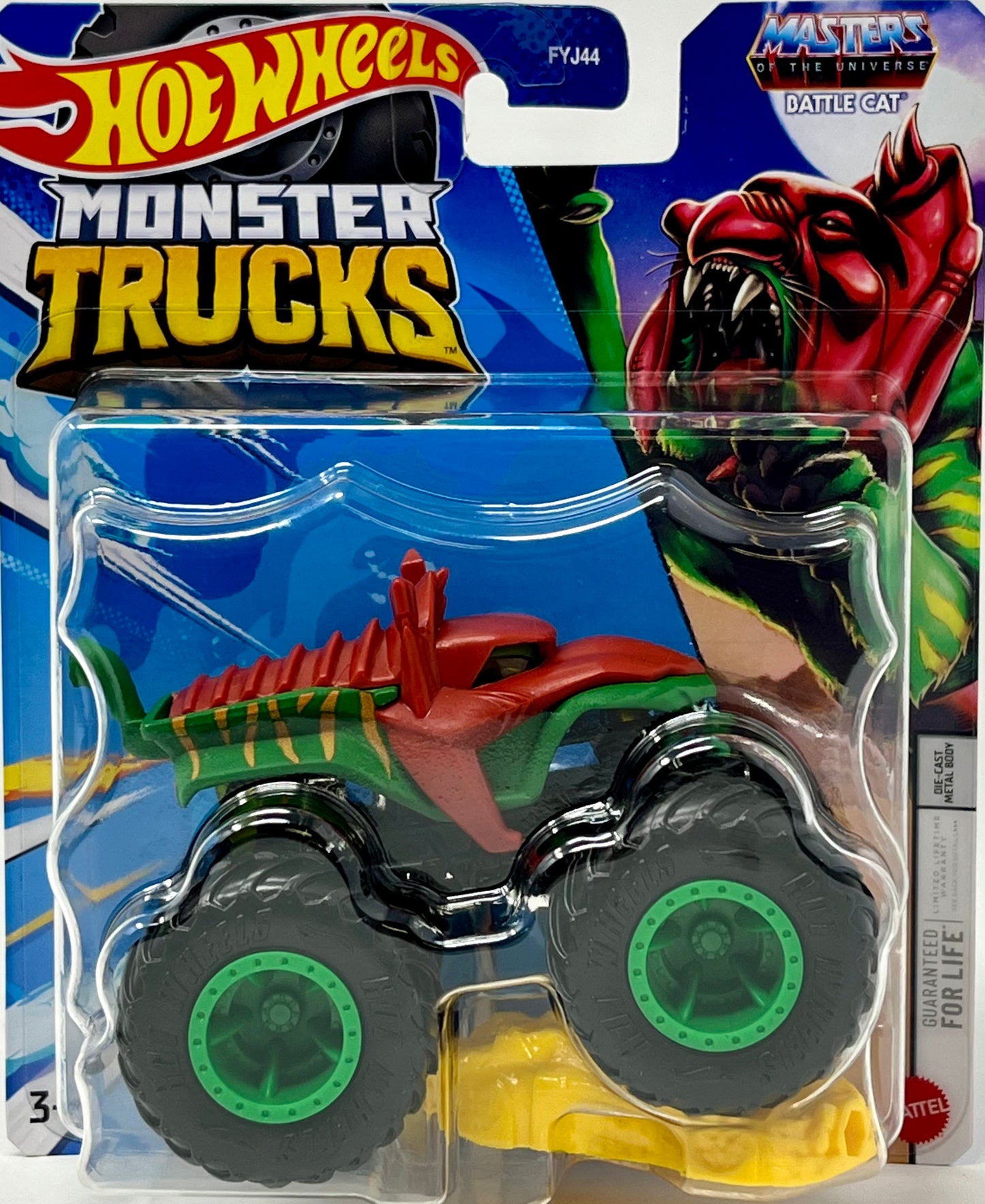 Hot Wheels Monster Trucks Masters of the Universe Battle Cat 1:64