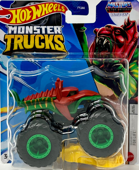 Hot Wheels Monster Trucks Masters of the Universe Battle Cat 1:64