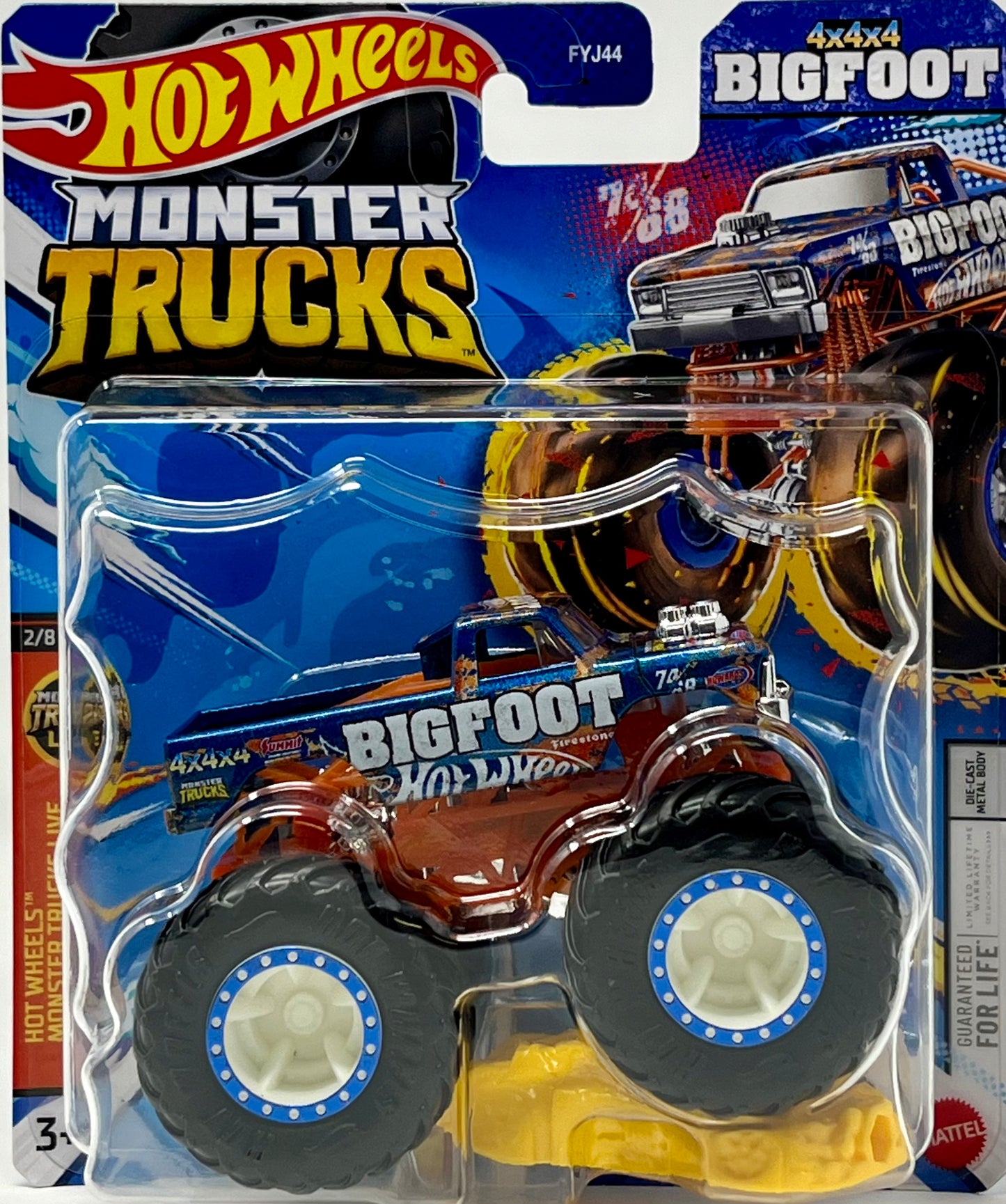 Hot Wheels Monster Trucks Live 2/8 4x4x4 BIGFOOT