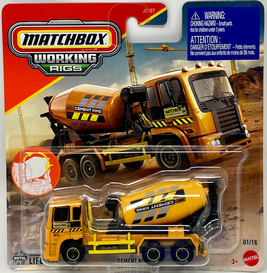 Matchbox Working Rigs Cement King HD Unit 30 1/16
