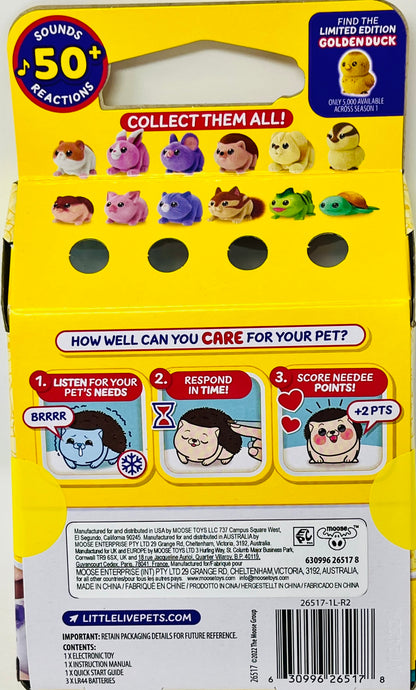Little Live Pets NeeDees SPLASHEE OTTER Interactive Pet 50+Sounds