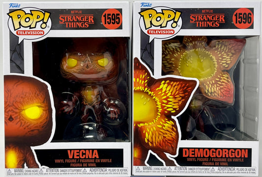 Funko Pop! Vecna and Demogorgon Stranger Things Rift Pop! Vinyl Figure Set of 2