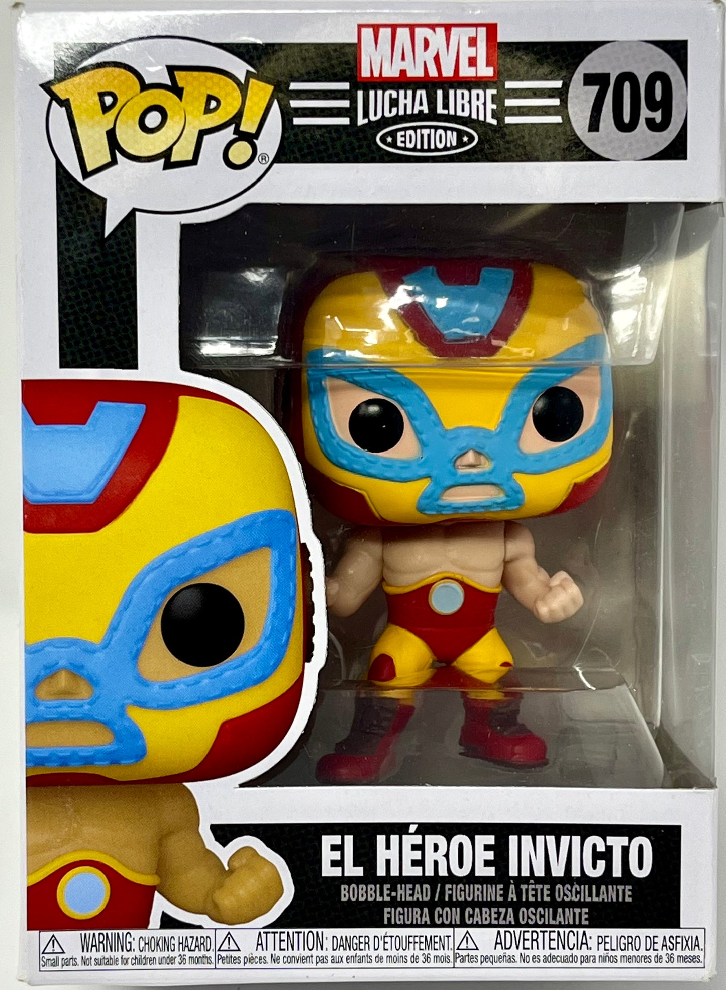 Funko Pop! Marvel Lucha Libre Edition: El Heroe Invicto  #709