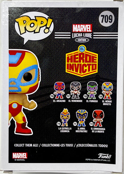 Funko Pop! Marvel Lucha Libre Edition: El Heroe Invicto  #709