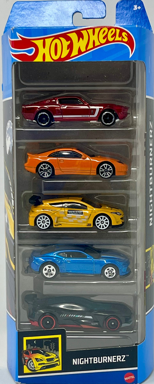 Hot Wheels Nightburnerz 5 Pack 2023