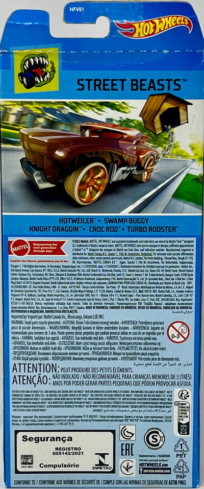 Hot Wheels Street Beasts Hotweiler  5 Pack