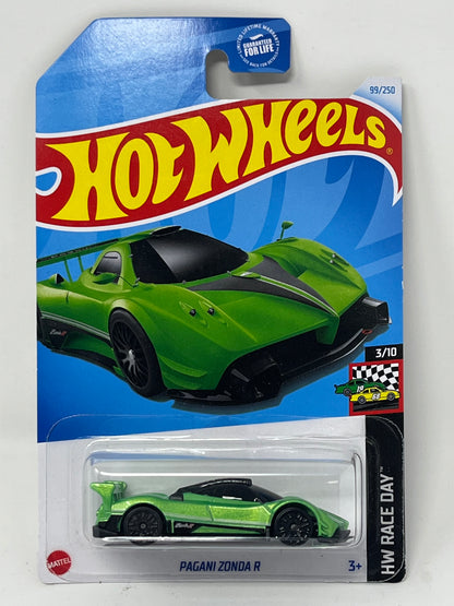 Hot Wheels Pagani Zonda R Green HW Race Day 3/10