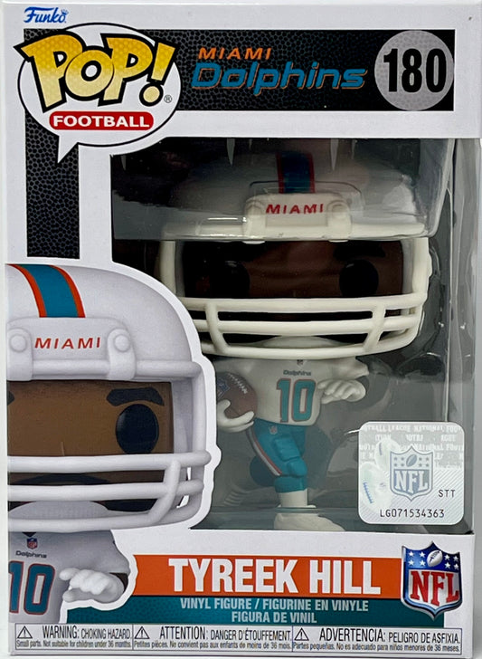 Funko Tyreek Hill (Miami Dolphins) NFL Pop! Series 10 with Protector
