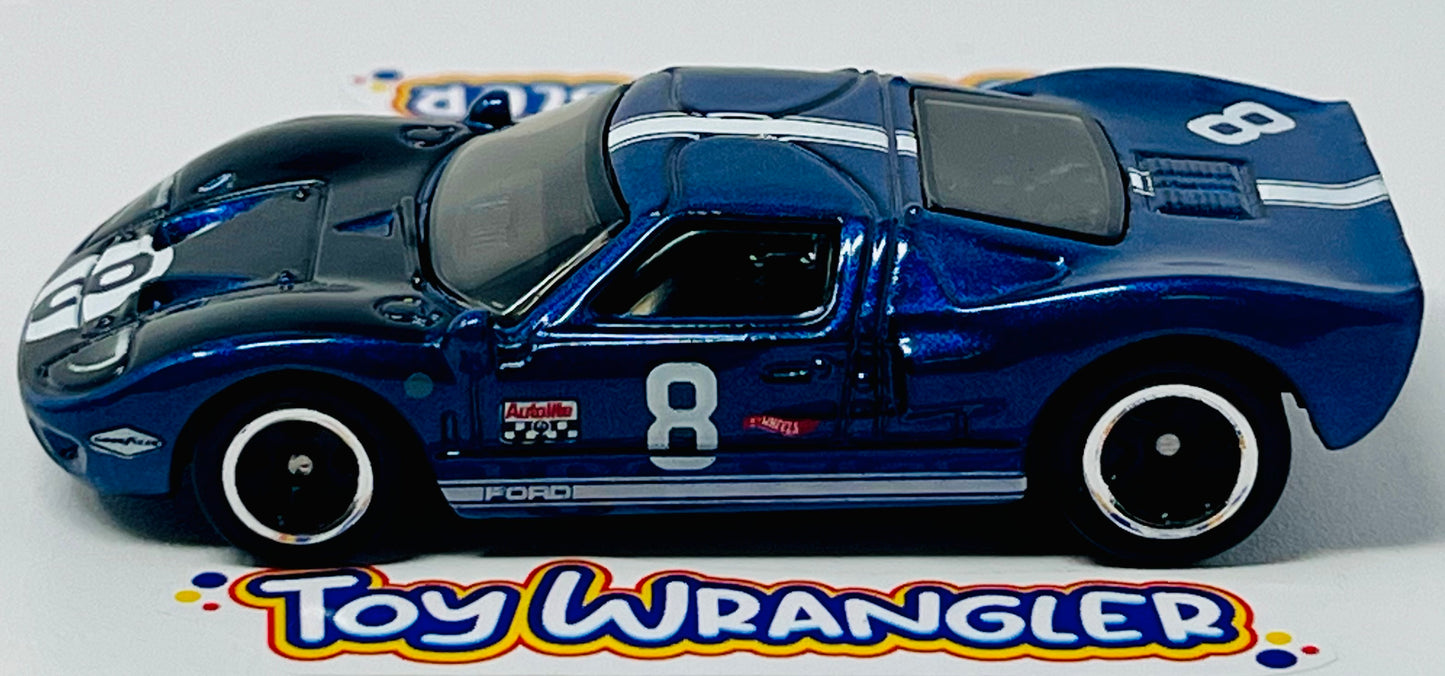 Hot Wheels Ford GT40, Factory Fresh 2/10 Blue 12/250