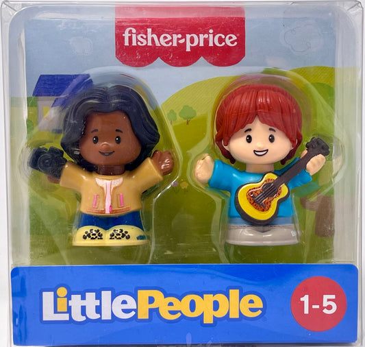 Fisher Price Little People 2 Pack Photographer and Ukulele Player