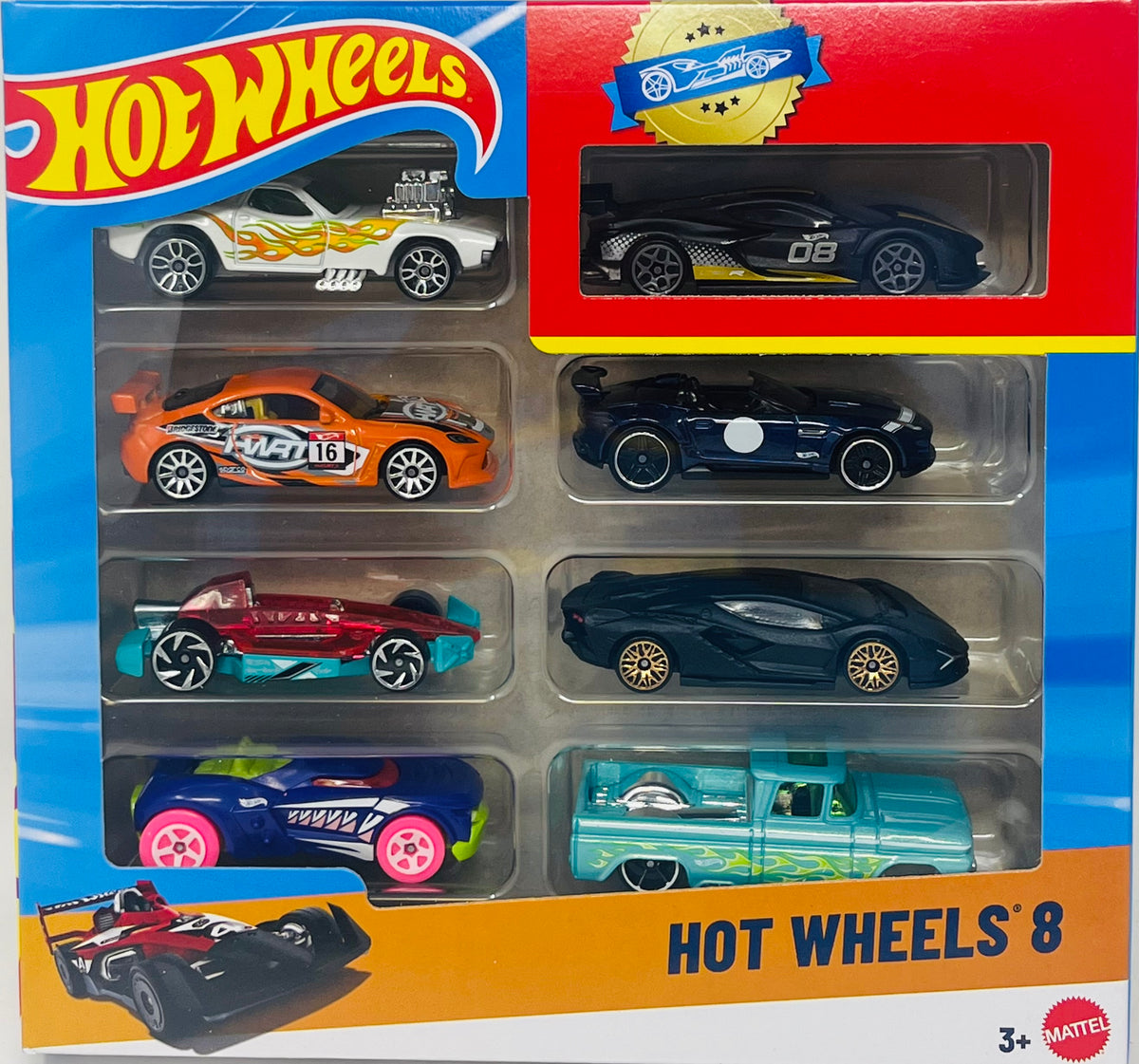 Hot Wheels 8 Pack Roger Dodger You Will Receive The Exact Item Shown in Photos