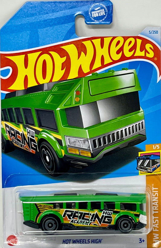 Hot Wheels Hot Wheels High Green 5/250 HW Fast Transit 1/5