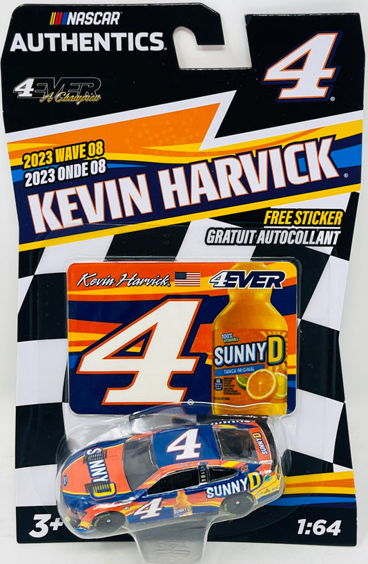NASCAR AUTHENTICS Lionel Kevin Harvick 2023 Wave 08 Sunny D Free Sticker