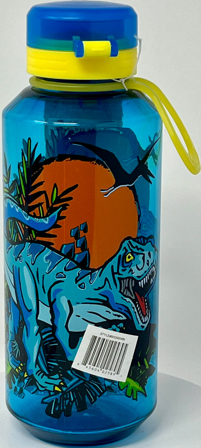 Cool Gear 16 Fluid oz Water Bottle Dinosaur with Carry Loop