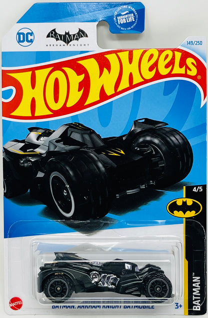 Hot Wheels Batman Arkham Knight Batmobile, Batman 4/5 [Black] 149/250
