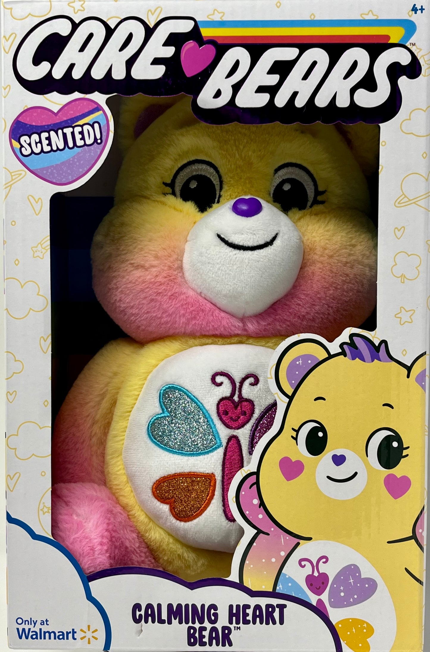 Care Bears 14” Medium Plush -Scented Calming Heart Bear Plush Soft Toy Kids Ages 3+yrs