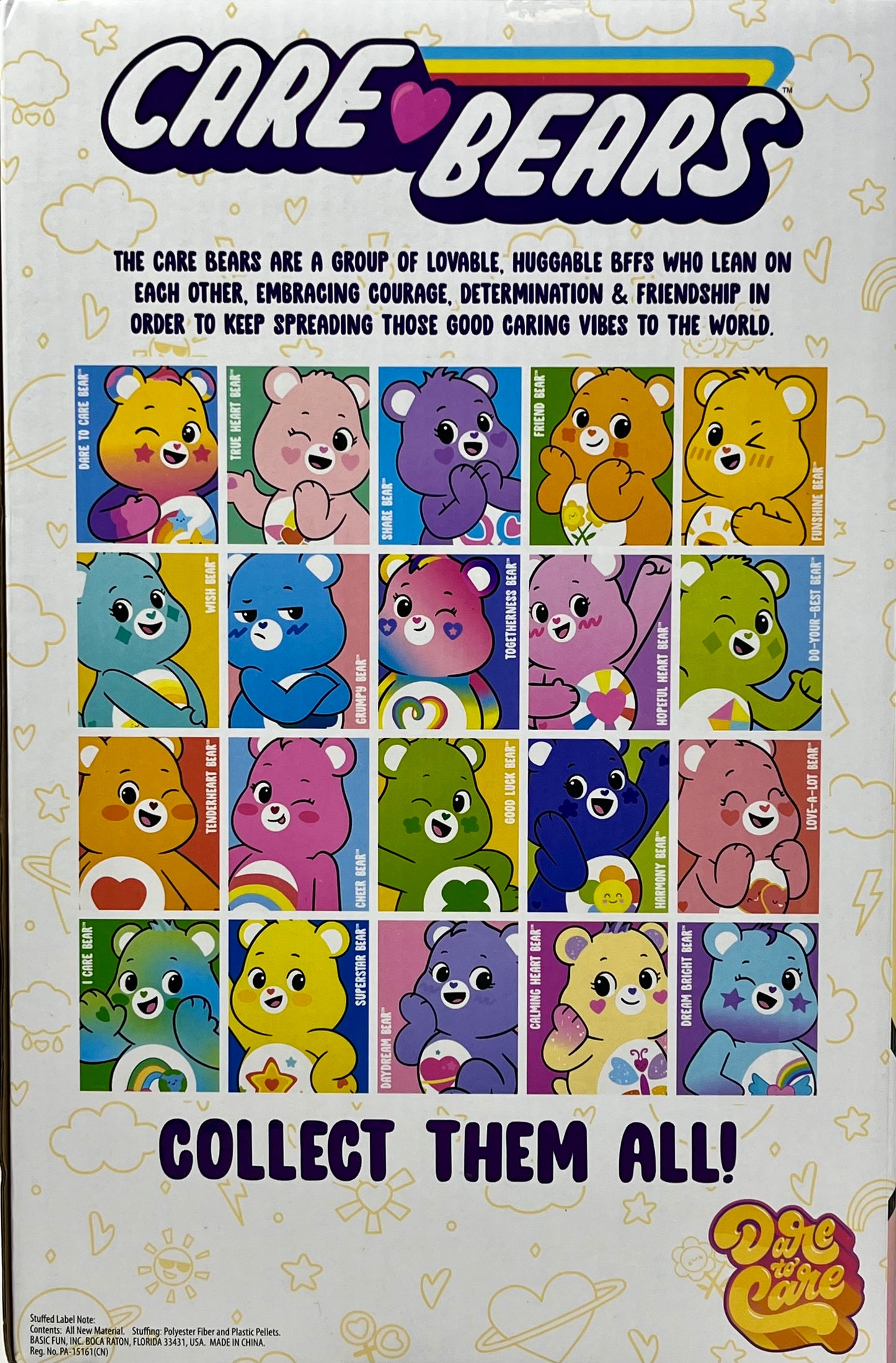 Care Bears 14” Medium Plush -Scented Calming Heart Bear Plush Soft Toy Kids Ages 3+yrs
