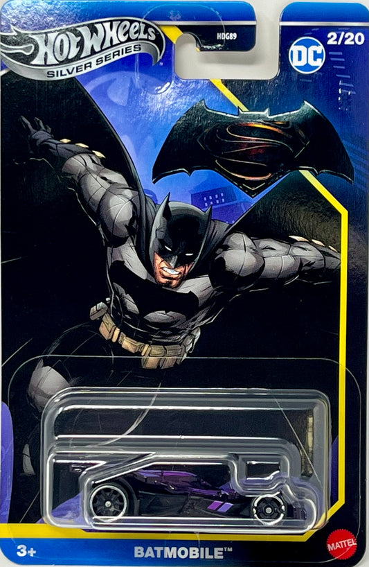 Hot Wheels Batmobile Silver Series 2/20