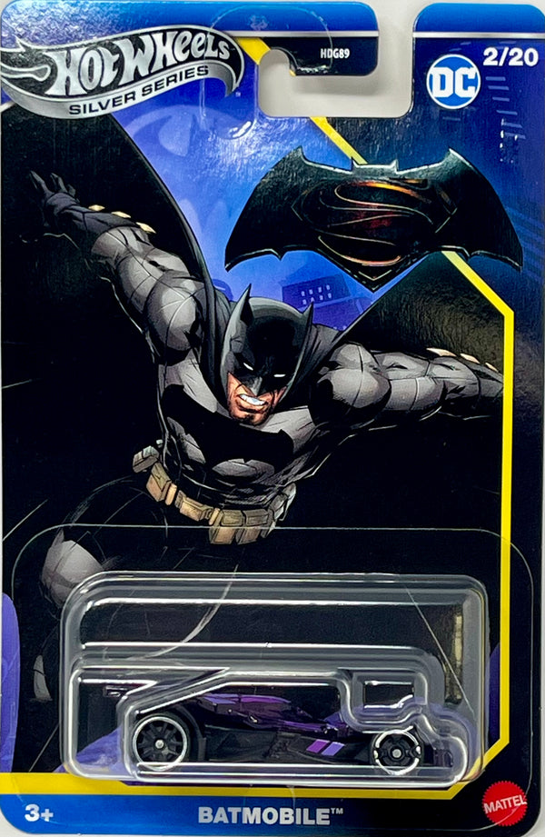 Hot Wheels Silver Series Batman Themed Batman v Superman Batmobile 2/2 ...