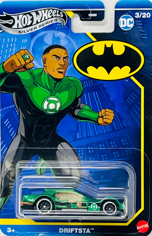 Hot Wheels Batman Silver Series Green Lantern JOHN STEWART 3/20