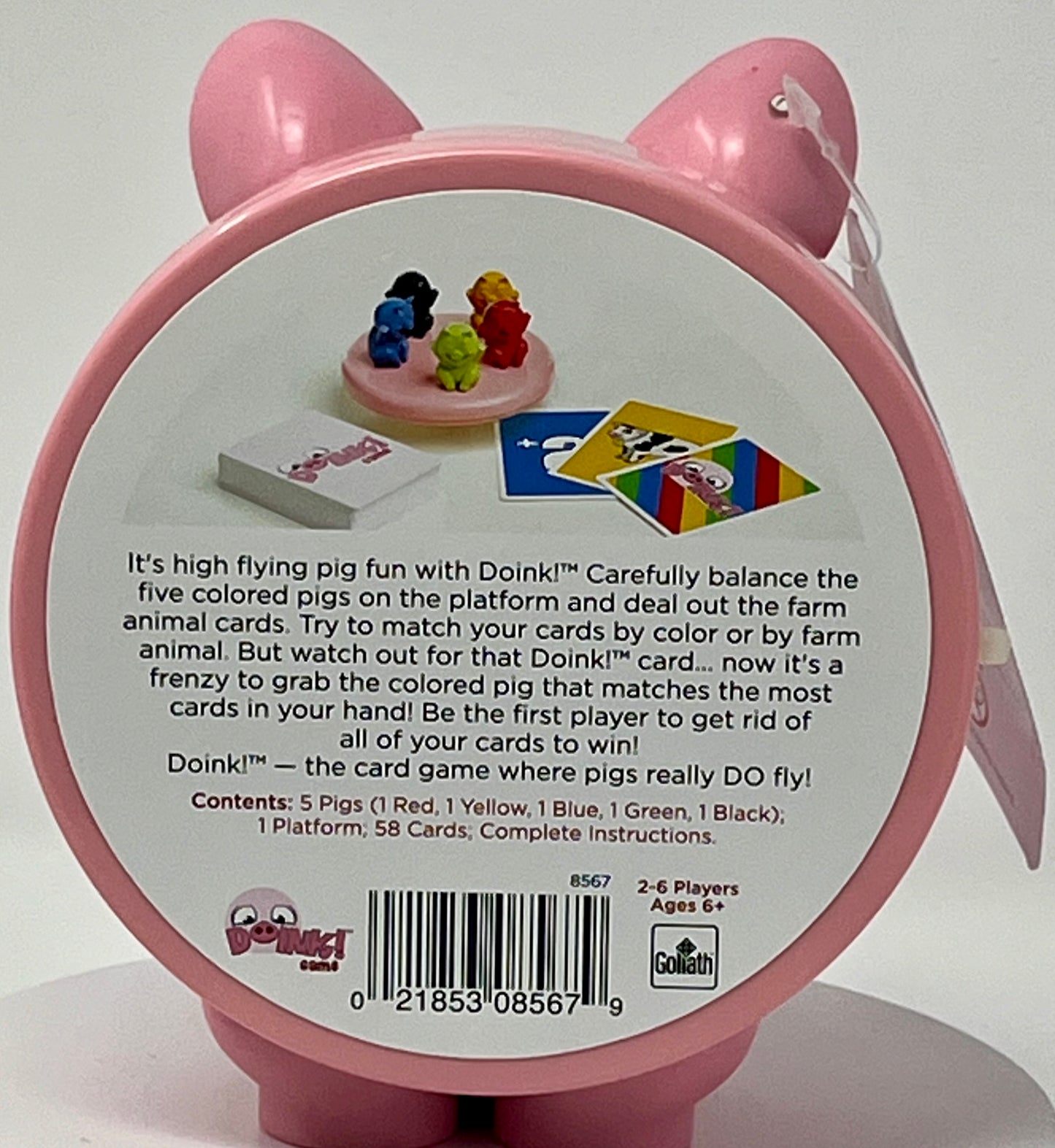 Doink, Color-Matching, Pig-Snatching Card Game!