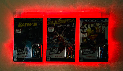 Toy Wrangler Adjustable Display Shelf for Diecast Cars, Comic Books, Pokemon card, Action Figures, Dolls, Record Album Covers, Photos, Poster and More