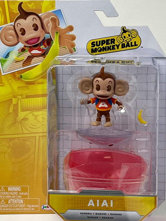 Jakks Super Monkey Ball AIAI 4" Figure with Banana