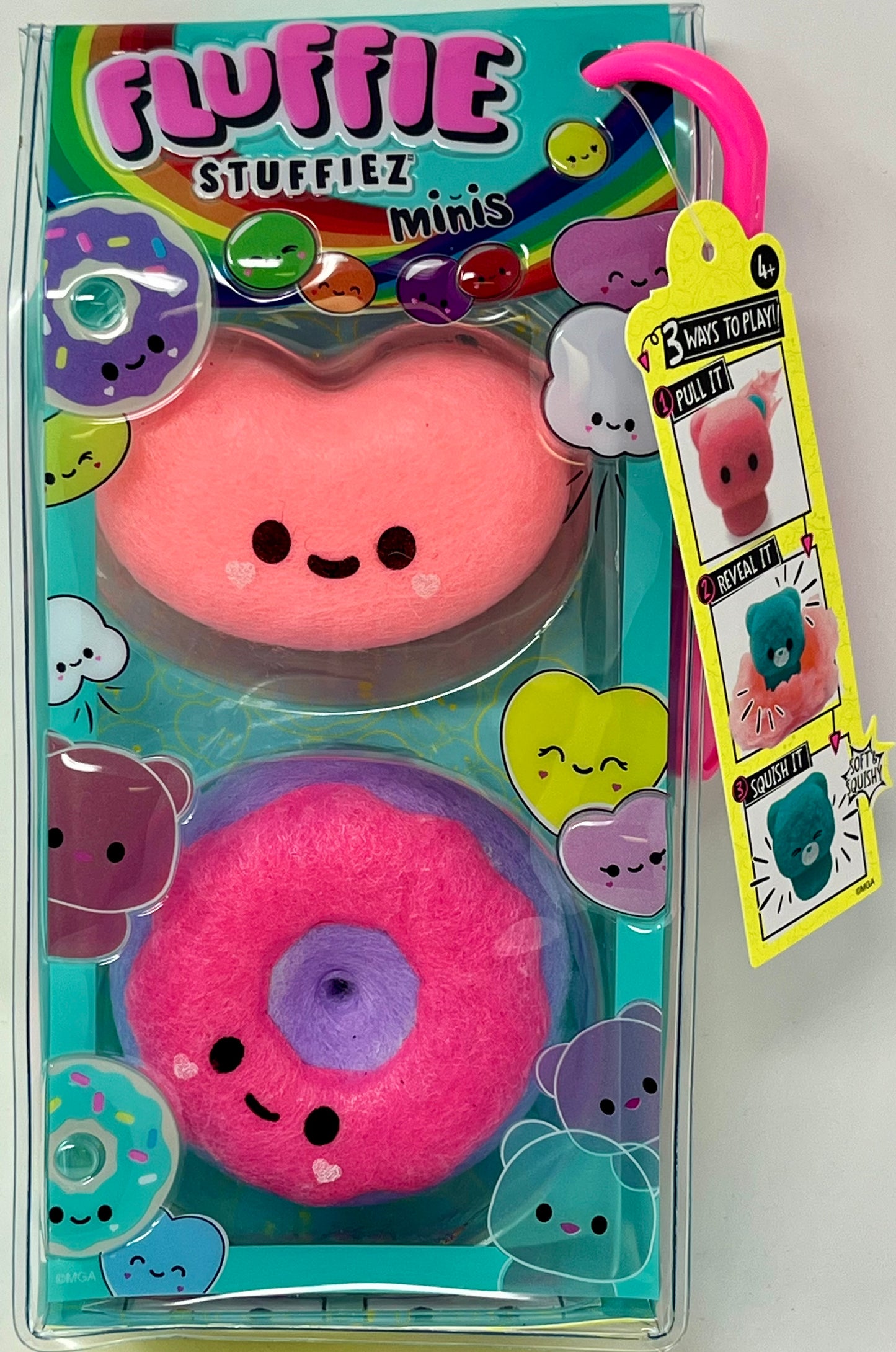 Fluffie Stuffiez Minis Jelly Bean & Donut Figure