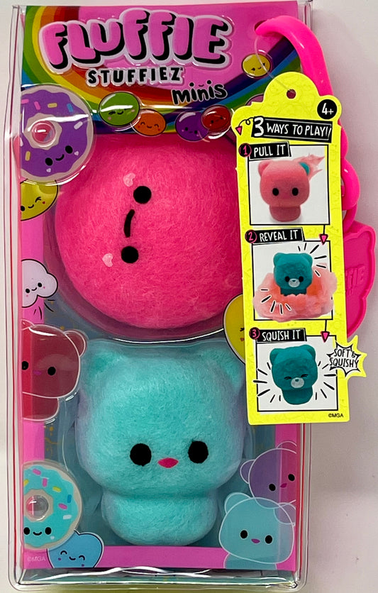 Fluffie Stuffiez Minis Round Candy and Gummy Bear Figure