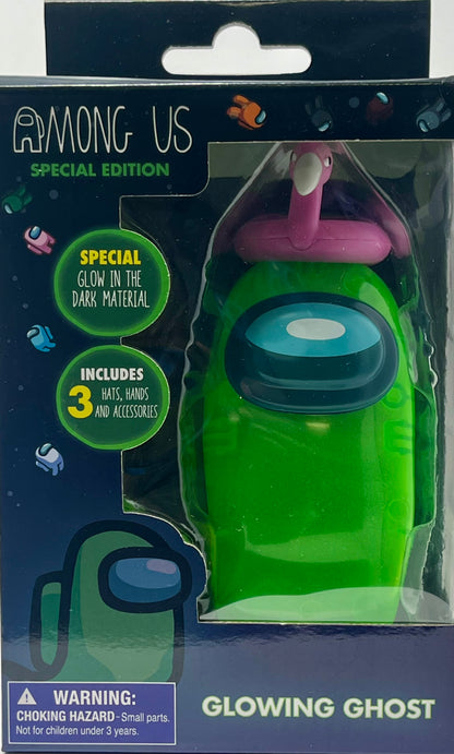 Among Us Special Edition Glowing Ghost Crewmate Action Figures  Hat Accessories