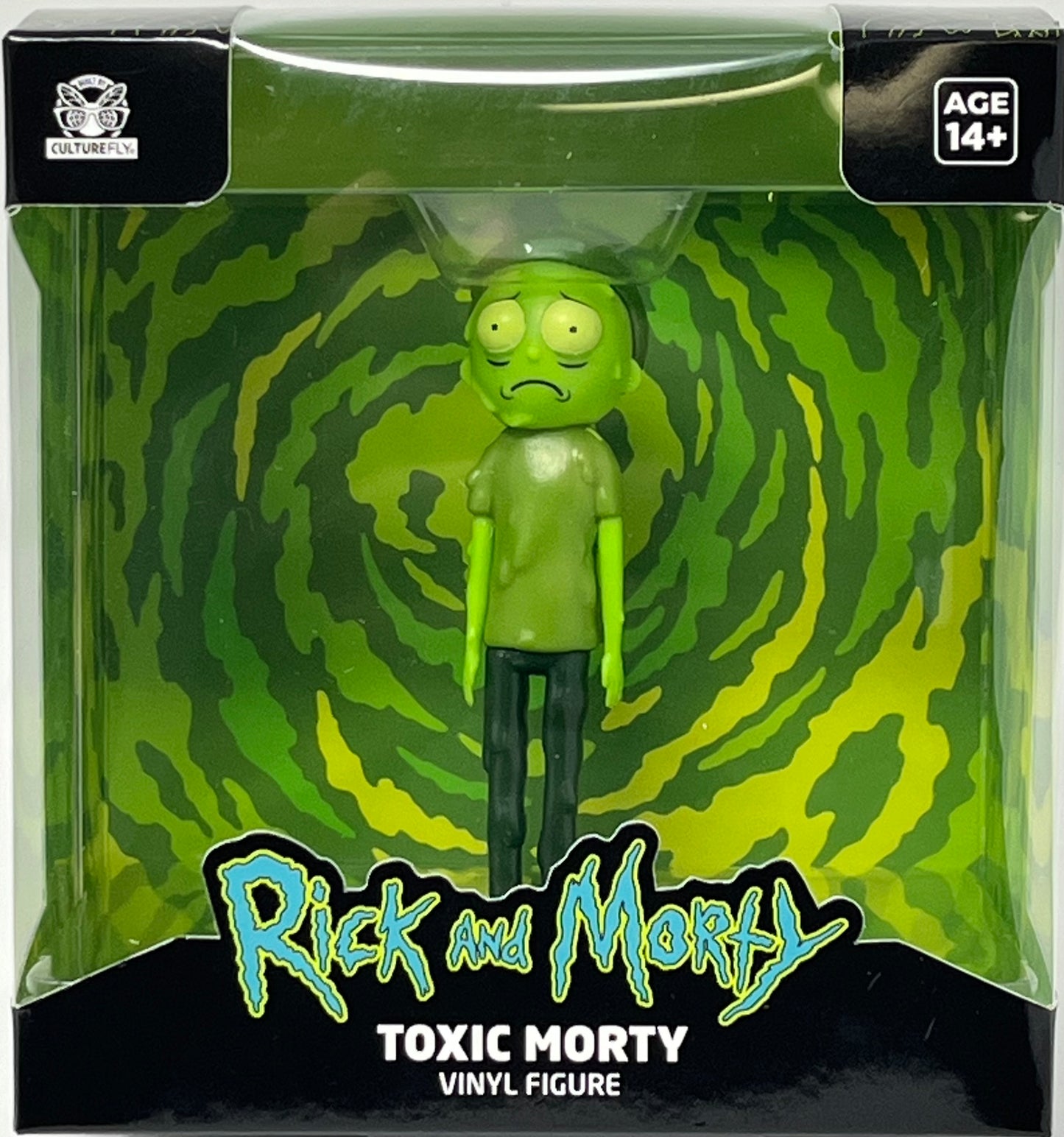 Cultur Fly Rick and Morty Toxic Morty Vinyl Figure Adult Swim Age 14+