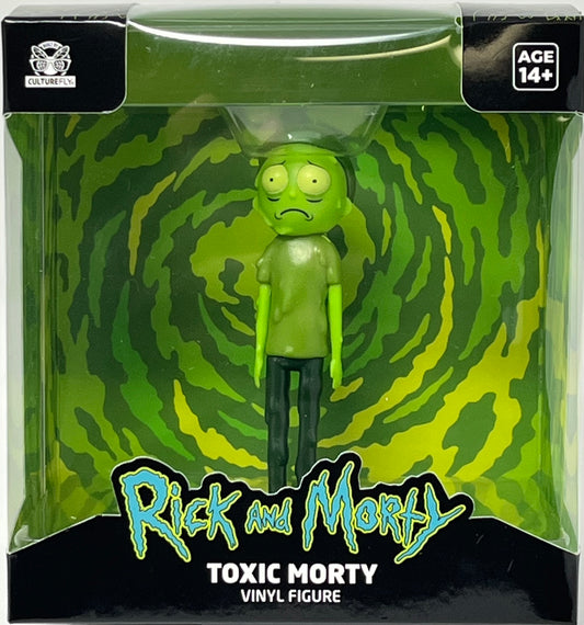 Cultur Fly Rick and Morty Toxic Morty Vinyl Figure Adult Swim Age 14+