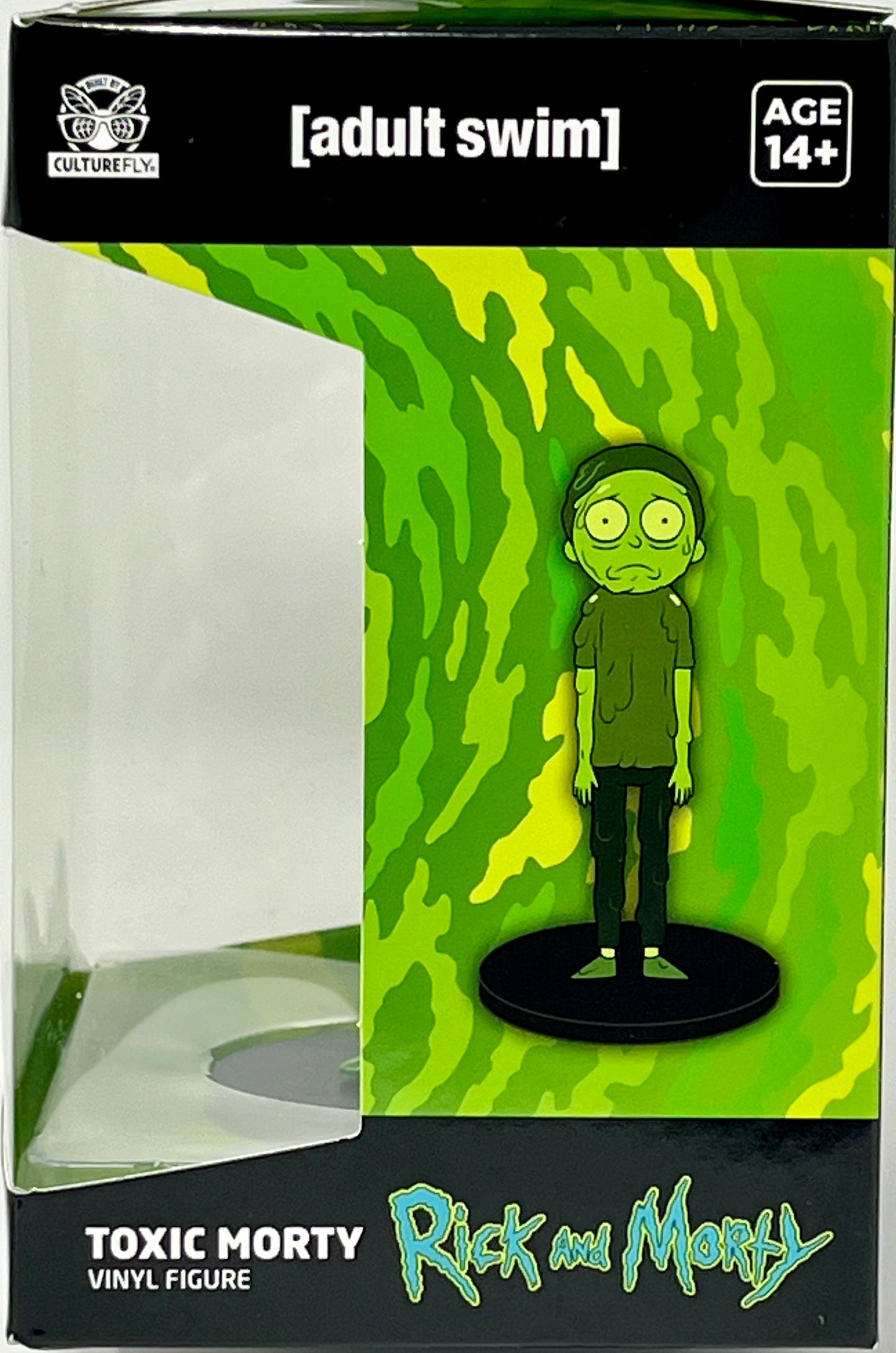 Cultur Fly Rick and Morty Toxic Morty Vinyl Figure Adult Swim Age 14+