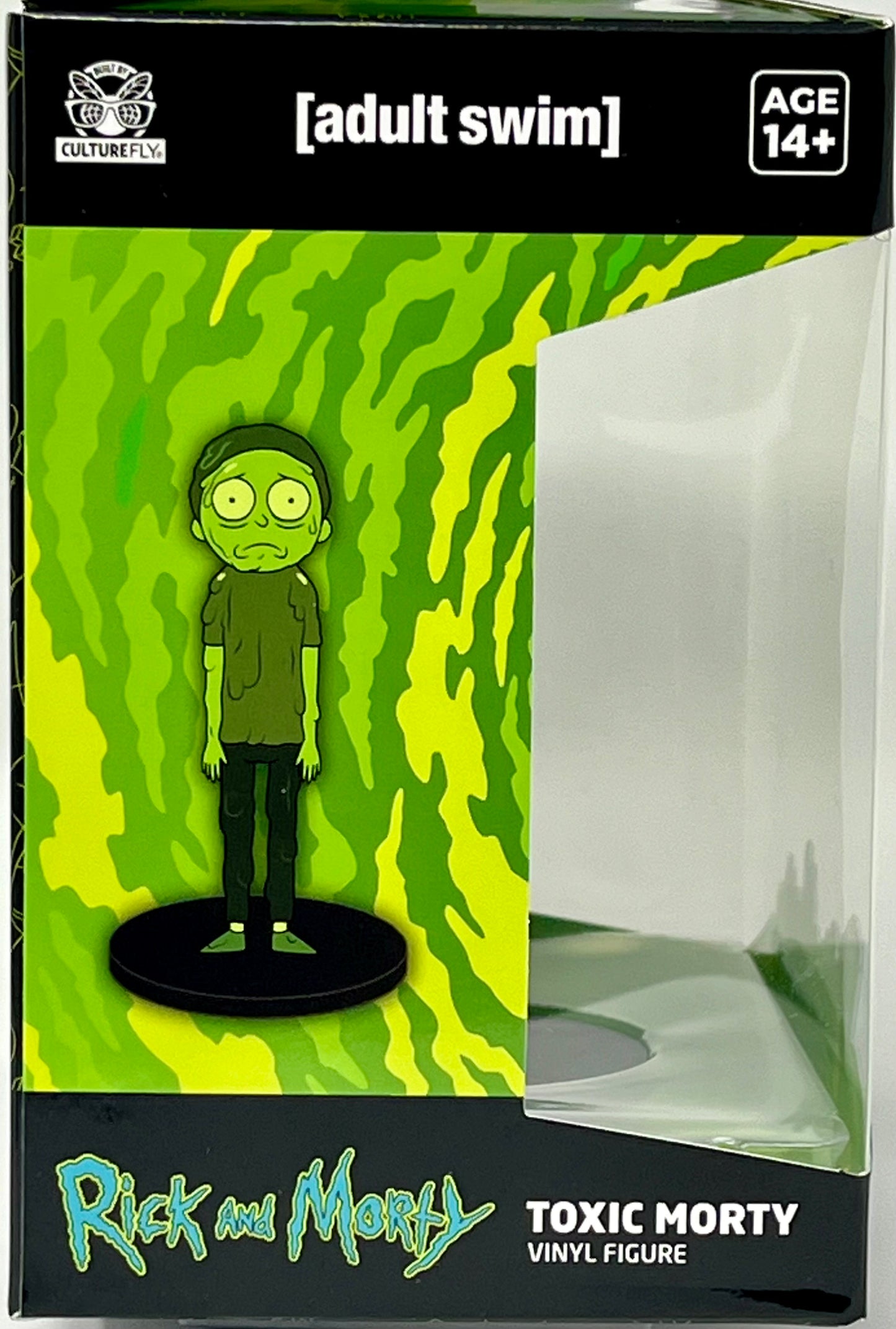 Cultur Fly Rick and Morty Toxic Morty Vinyl Figure Adult Swim Age 14+