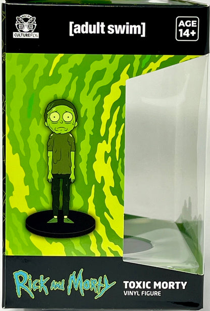 Cultur Fly Rick and Morty Toxic Morty Vinyl Figure Adult Swim Age 14+