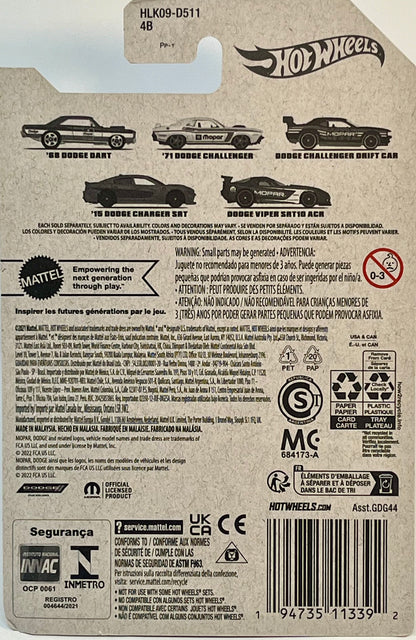 Hot Wheels MOPAR '68 Dodge Dart with Protector