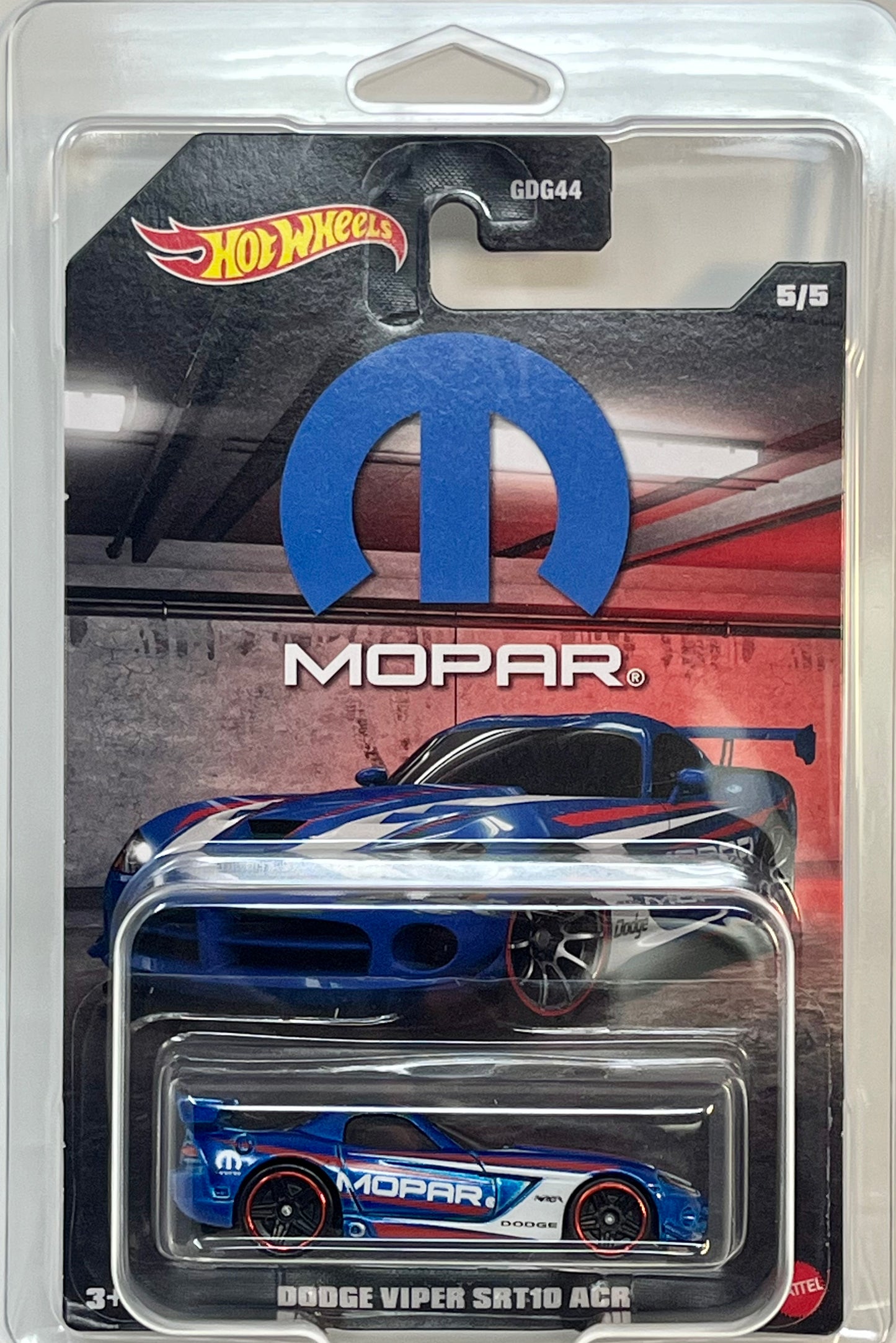 Hot Wheels MOPAR Dodge Viper SRT10 ACR with Protector