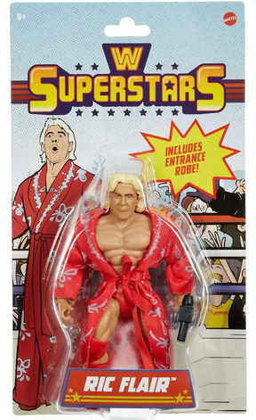 WWE Wrestling Retro Superstars Ric Flair Action Figure