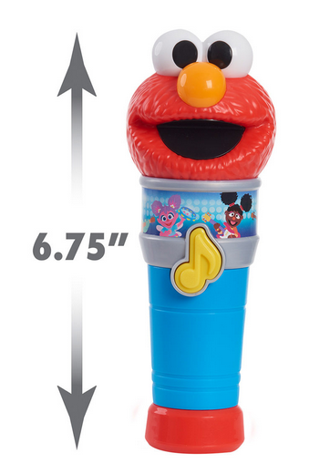 Elmo Licensed Sing With Me Lights & Sounds Microphone