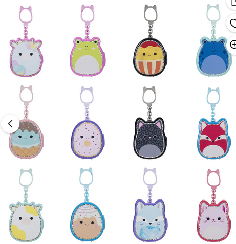 Squish-a-longs Clip-a-longs Series 1 (1 Random Mini-Squish) 40 to Collect