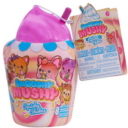 Smooshy Mushy Squishy Shakes Series 1 Collectible Squishy Fidget Toys, Kids Toys for Ages 3 up